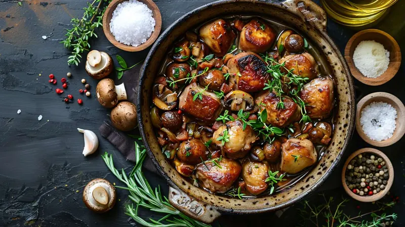 Gibelotte de lapin aux champignons, recette traditionnelle